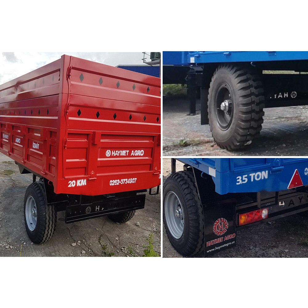 3.5 Ton Tek Dingil Arkaya Damperli
