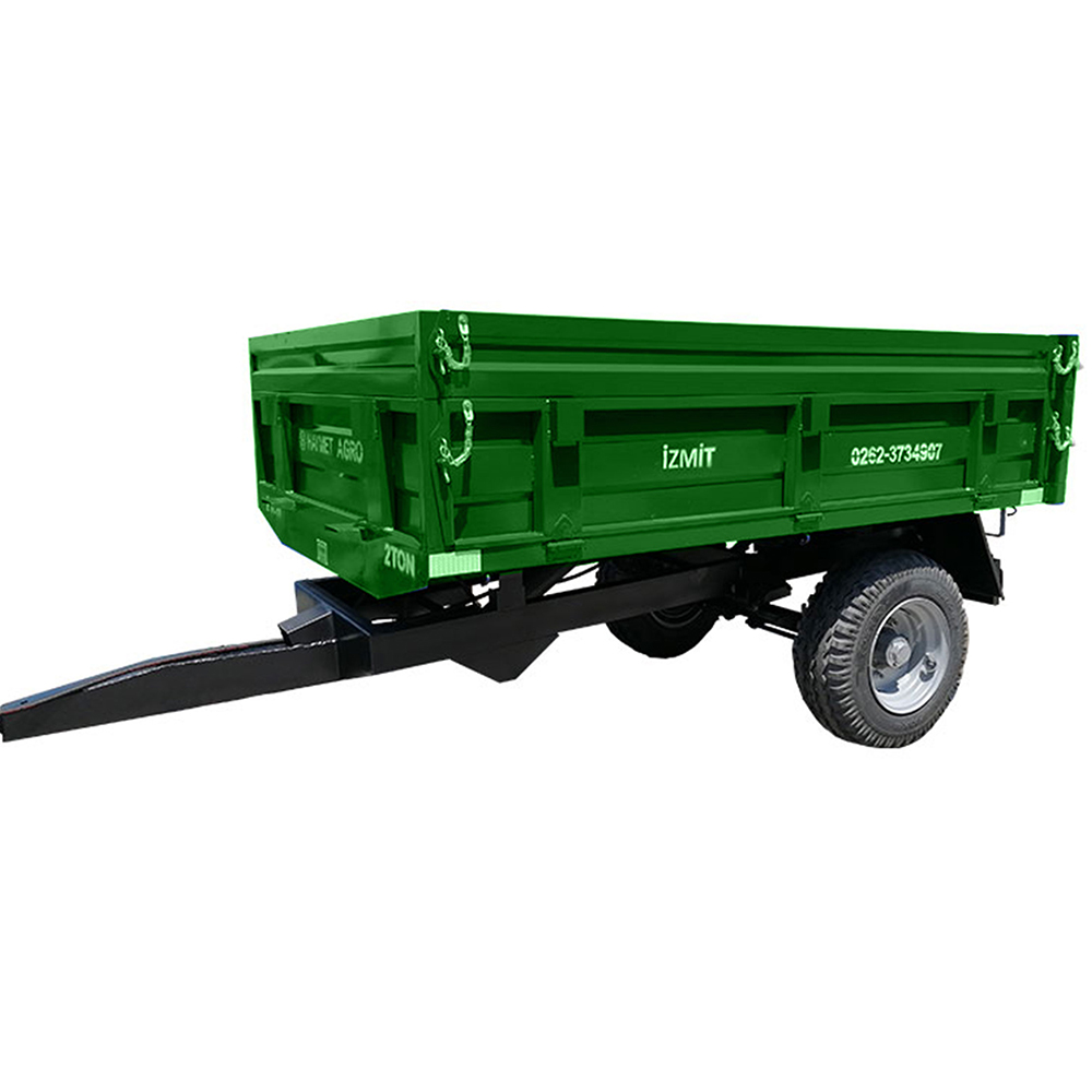 2 Ton Tek Dingil Arkaya Damperli