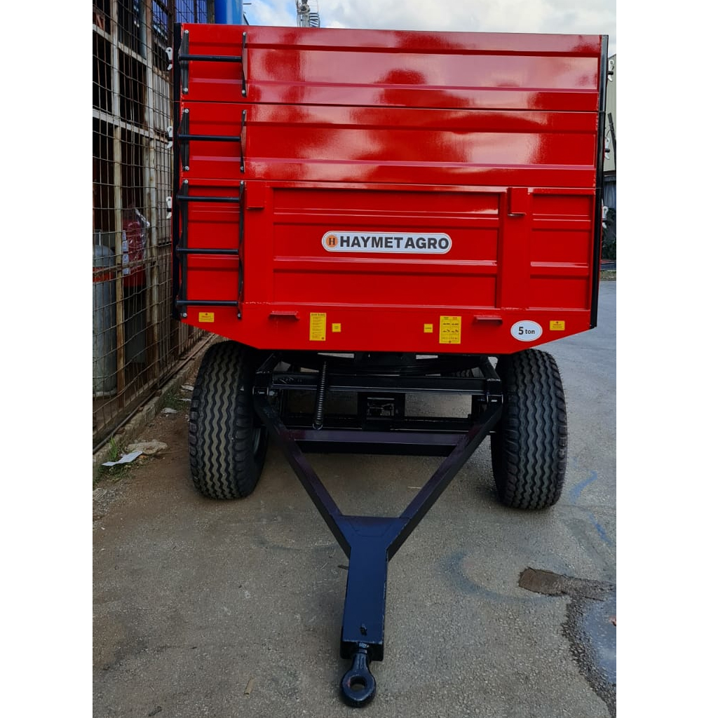 5 Ton Çift Dingilli Damperli