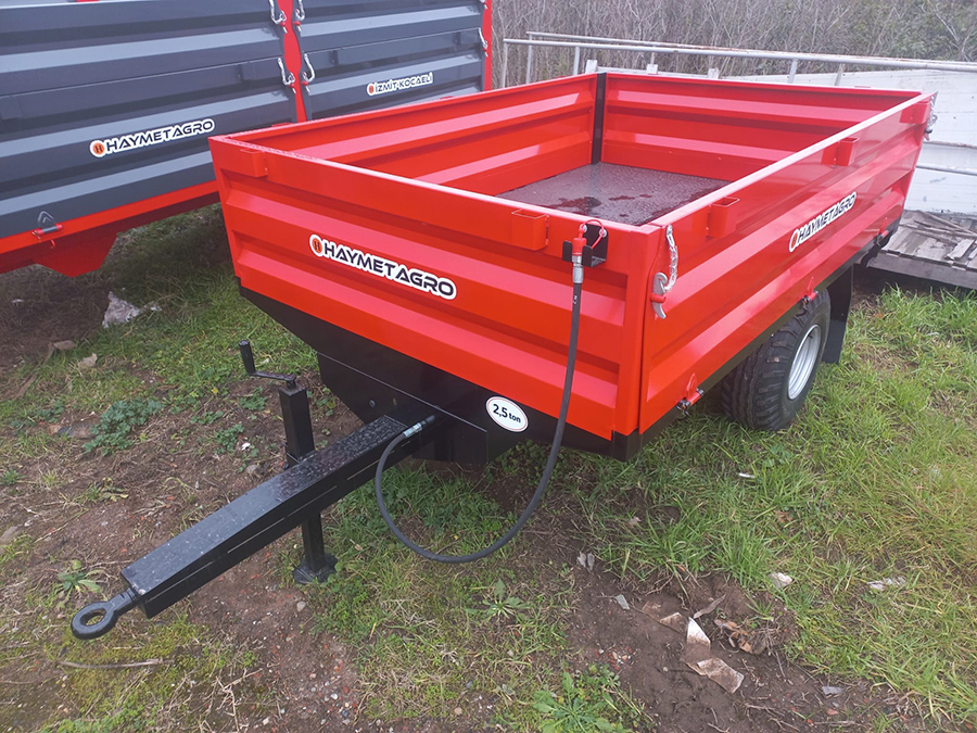 Tek Dingilli Römork - 2,5 Ton