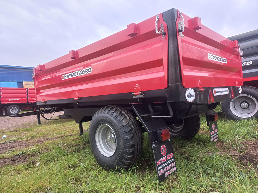 Tek Dingilli Römork - 2,5 Ton