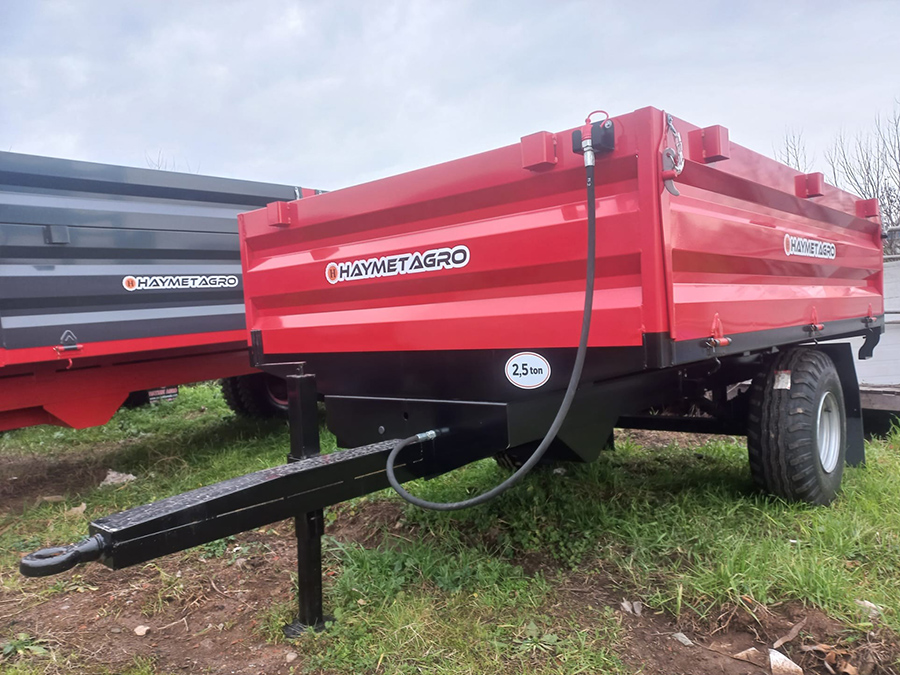 Tek Dingilli Römork - 2,5 Ton