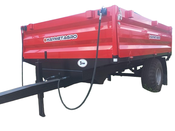 Tek Dingilli Römork - 3 Ton