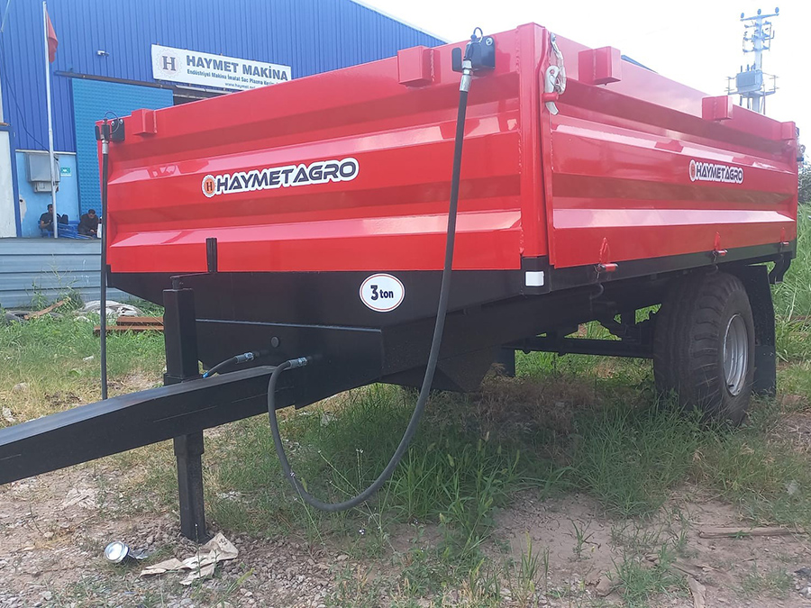 Tek Dingilli Römork - 3 Ton