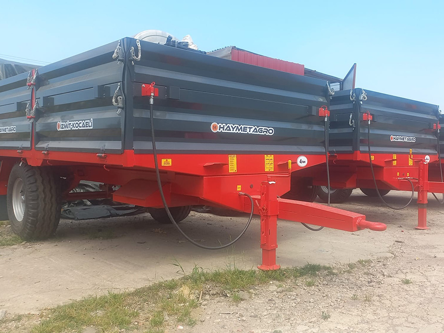 Tek Dingilli Römork - 4 Ton