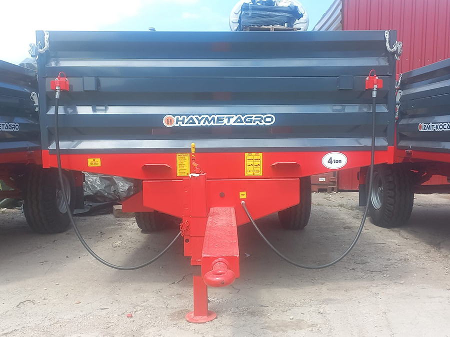 Tek Dingilli Römork - 4 Ton