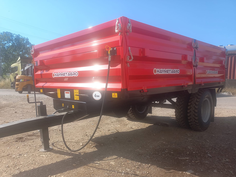 Tek Dingilli Römork - 4 Ton