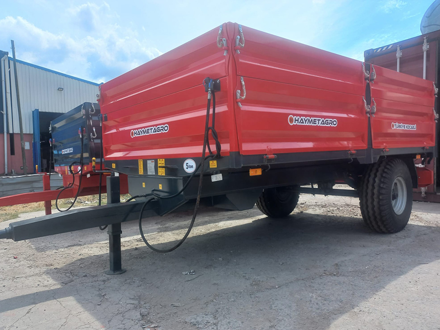 Tek Dingilli Römork - 5 Ton