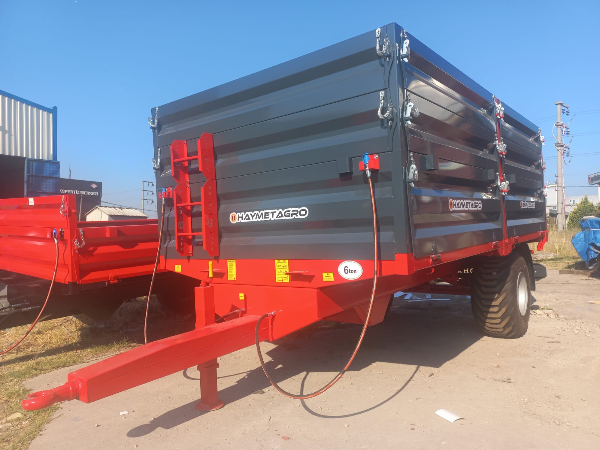 Tek Dingilli Römork - 6 Ton