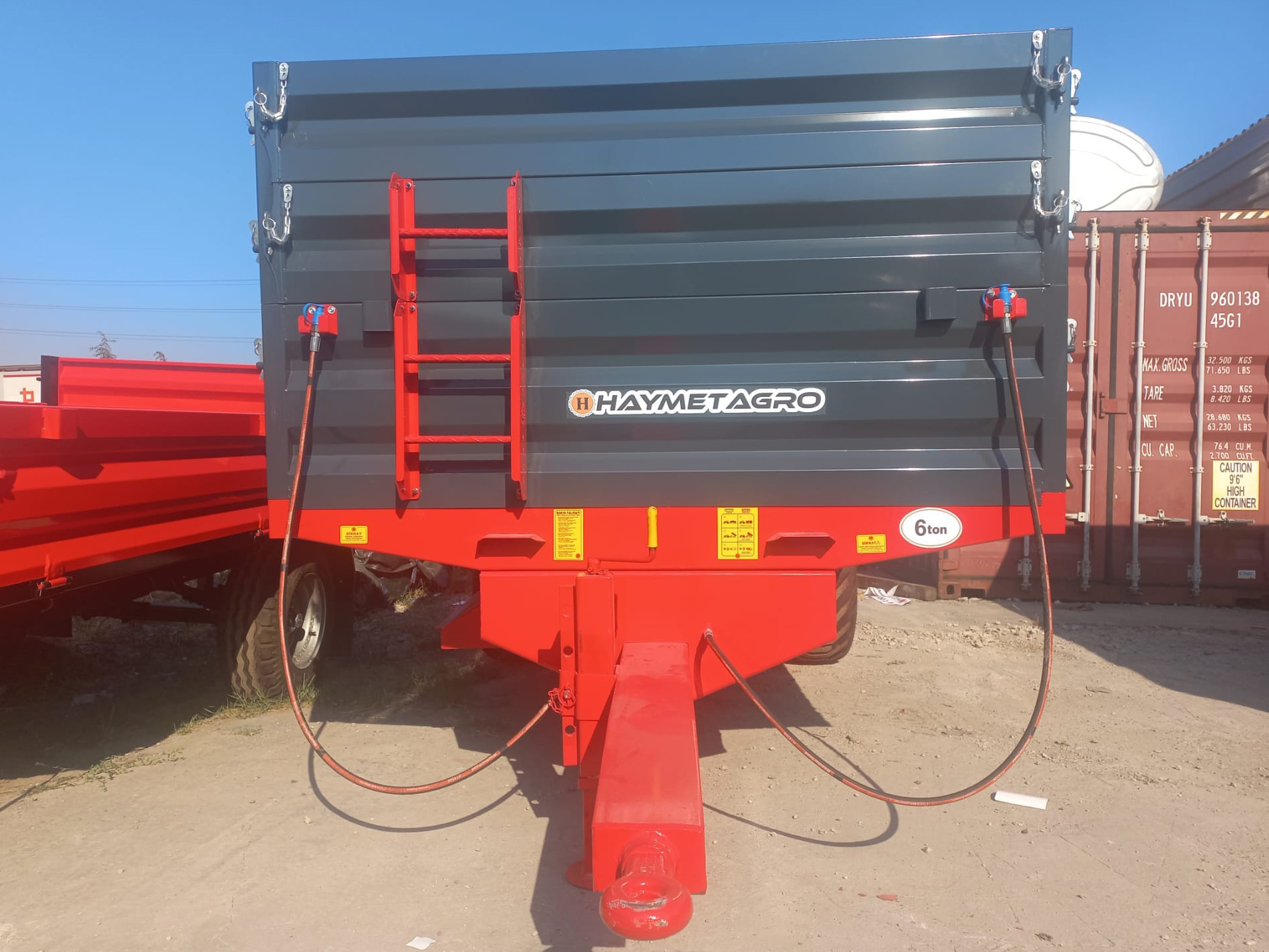 Tek Dingilli Römork - 6 Ton