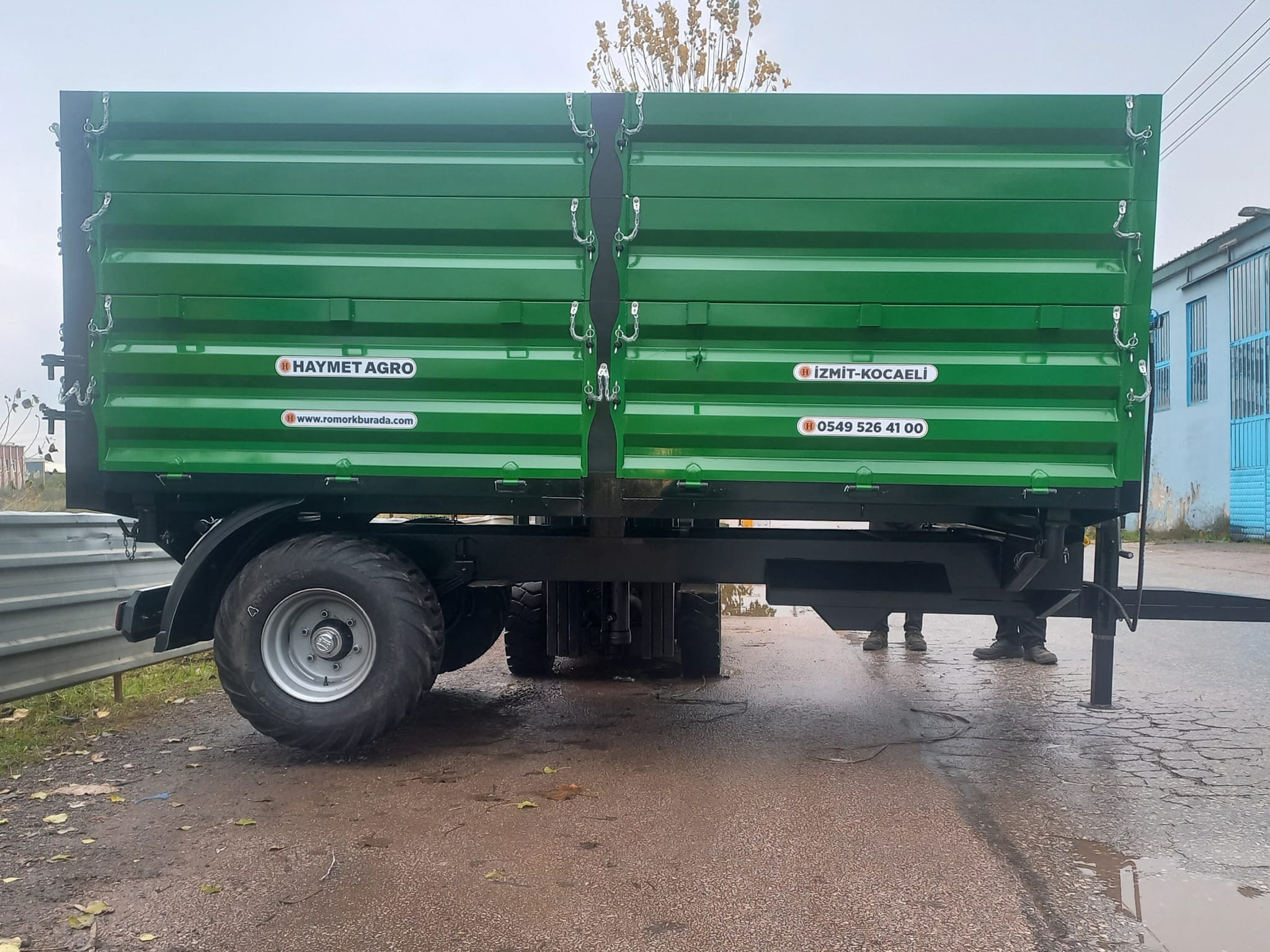 Tek Dingilli Römork - 8 Ton