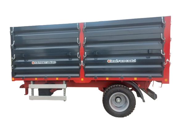 Tek Dingilli Römork - 8 Ton Çift Lastik