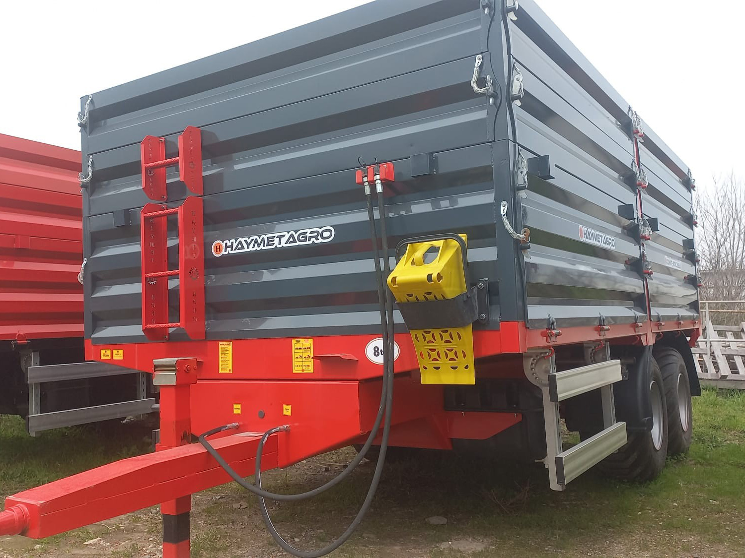 Çift Dingilli Römork - 8 Ton Tandem