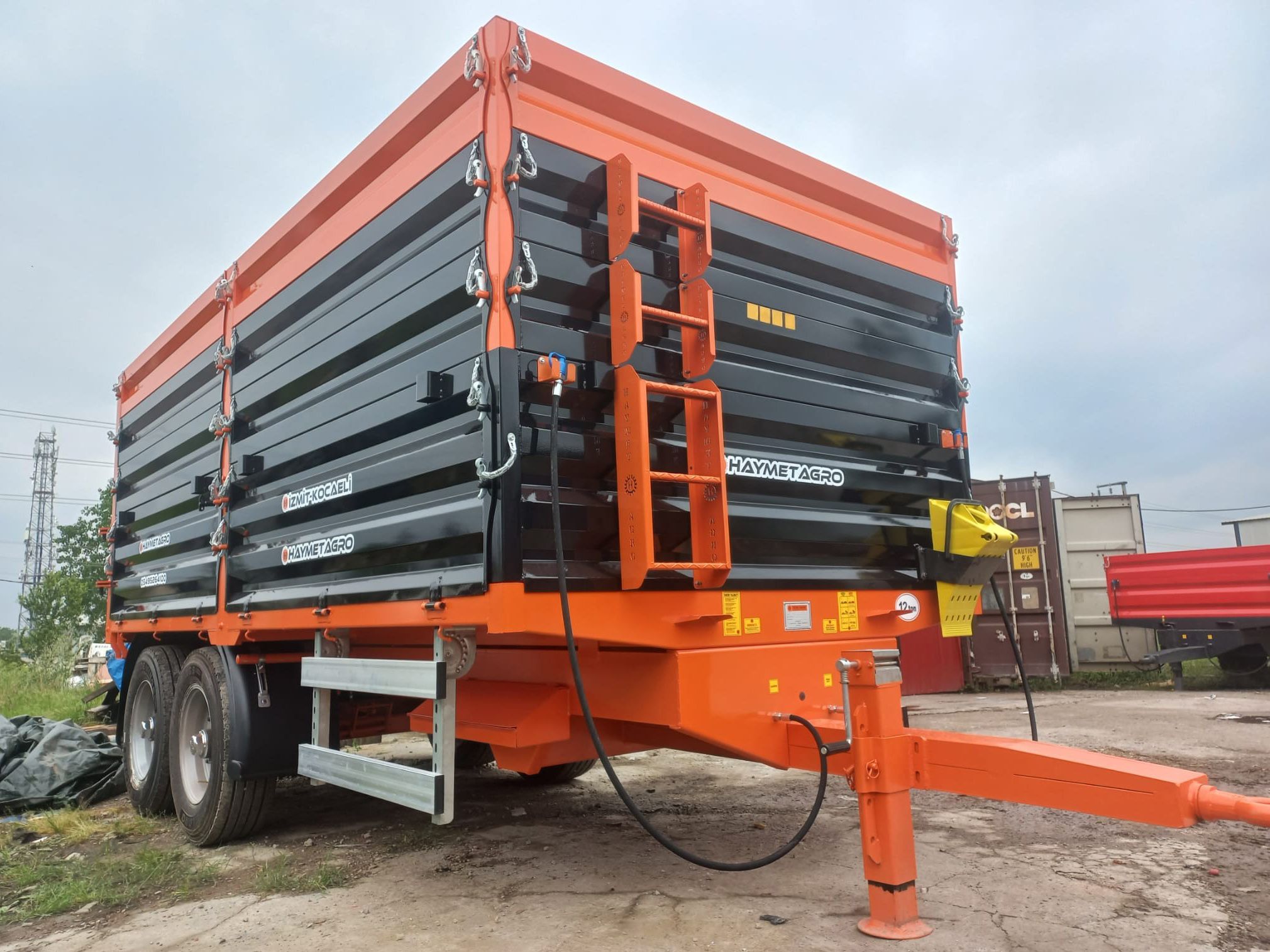 Çift Dingilli Römork - 12 Ton Tandem